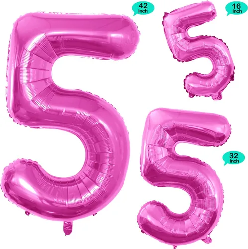 Vista 296 de GOER Globos Número 10 para Decoraciones de Fiesta de 10º Cumpleaños, Globos de Helio de Papel de Aluminio Jumbo de 42 Pulgadas para 10º Aniversario