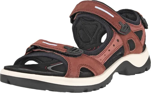 Vista 10 de ECCO Yucatan, sandalia deportiva para mujer Aire/Nubuck azul polvoriento