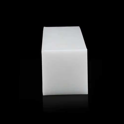 Vista 6 de LEXININ Bloque de nailon grande de 11.8 x 2.4 x 2.4 pulgadas, bloque de roscado de plástico UHMW, bloque rectangular de nailon sólido