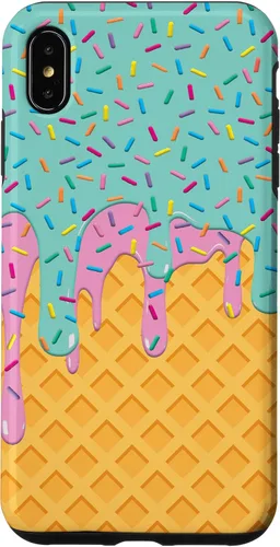 Vista 11 de Ice Cream Cone with Sprinkles Case for iPhone 17