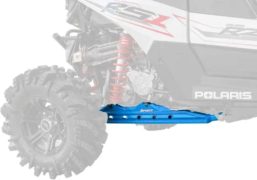 Vista 9 de SuperATV Brazos de arrastre traseros extendidos para Polaris RZR RS1 (2018+) - Negro