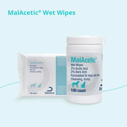 Vista 4 de MalAcetic Toallitas húmedas para perros y gatos 100