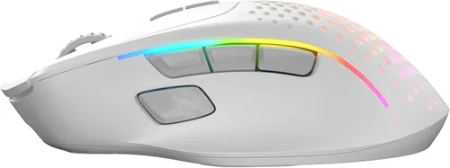 Vista 4 de GLORIOUS Mouse inalámbrico para juegos modelo I 2 para juegos, híbrido de Blanco mate