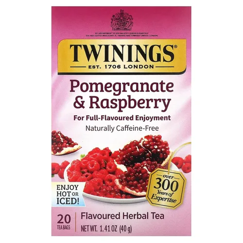 Vista 35 de Twinings Bolsas de té negro Blackcurrant Breeze envueltas individualmente, 20 unidades (paquete de 1), dulce, sabor picante, con cafeína, disfruta