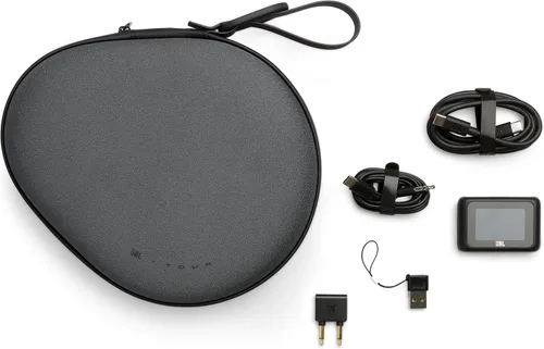 Vista 2 de JBL Tour One M3 Smart Tx - Auriculares inalámbricos con cancelación de ruido supraaurales con transmisor inteligente, audio de alta resolución Negro