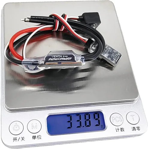 Vista 5 de Crawler ESC AM32 40A BEC 5.2 ~ 8.2V para Traxxas Axial MOA Ventru RC Crawler Pro Shafty Comp Crawler (Crawler 40A ESC)