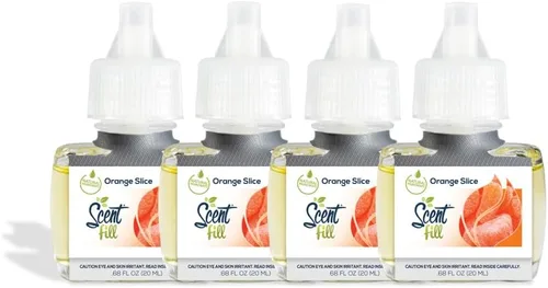 Vista 36 de Scent Fill Ambientador enchufable de sidra de manzana, 4 recambios de aceite perfumado