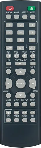 Vista 4 de LR03 XL-6046 Reemplazo de control remoto apto para reproductor de DVD Onn 100008761 100093892 ONA18DP001 ONA19DP005 100008761OA