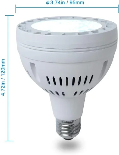 Vista 6 de Bombilla LED de piscina de 12 V, 50 W, 5000 lúmenes, 6000 K, luz diurna blanca LED para piscina, reemplaza hasta 200-800 W bombilla tradicional