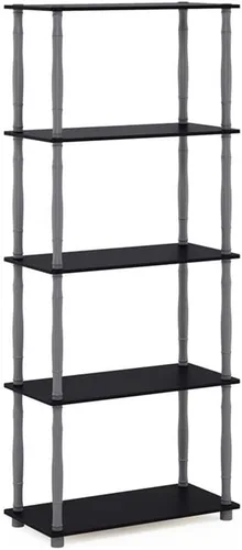Vista 81 de Furinno Turn-N-Tube Organizador de encimera de cocina, estante organizador de encimera de esquina de 2 niveles, estante esquinero, para cocina