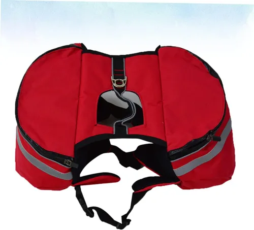 Vista 7 de ABOOFAN Mochila deportiva para mascotas, perros y cachorros, mochila Oxford para acampar, mochila transpirable para senderismo, viajes, actividades