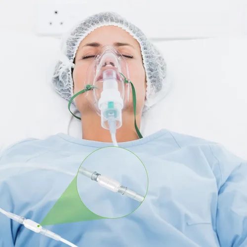 Vista 6 de YONCOZY Paquete de 10 conectores giratorios de tubos de oxígeno para tubos de oxígeno, conector de cánula de oxígeno, evita enredos del tubo