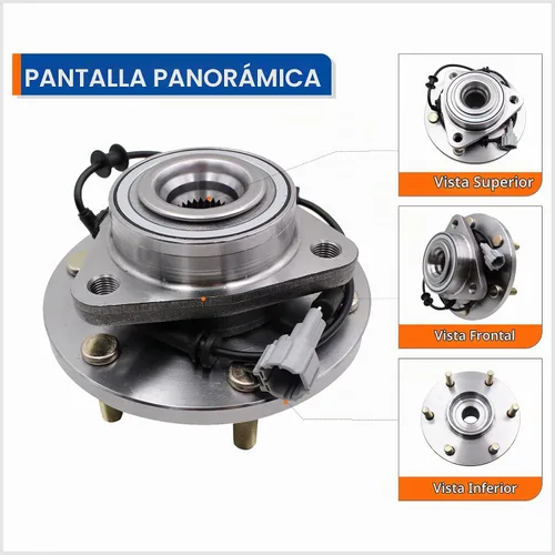 Vista 2 de MACEL 515066 Conjunto de cojinete de cubo de rueda delantera