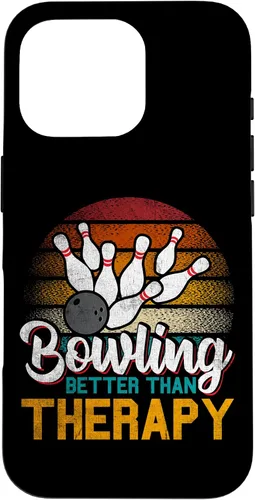 Vista 20 de iPhone 16 Bowling - Better Than Therapy Bowler Case