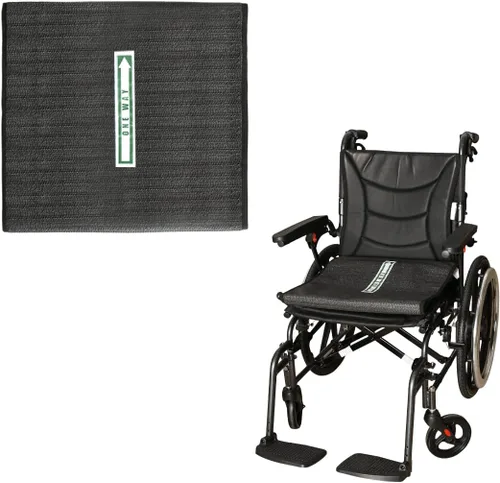 Vista 10 de Cojín tubular unidireccional de asiento deslizante con asas, almohadilla antideslizante para prevención de caídas para ancianos o discapacitados