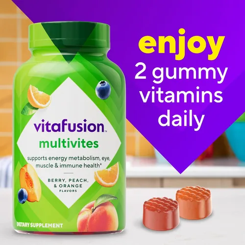 Vista 8 de Vitafusion Gomitas de vitaminas para adultos, 120