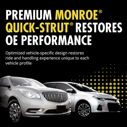 Vista 2 de Monroe Quick-Strut 173095 Conjunto de puntal de suspensión y resorte helicoidal para Toyota Sienna