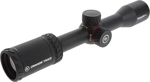Vista 4 de Crimson Trace Brushline Pro Mira telescópica para rifle con construcción ligera y sólida, tapas para mira y paño para lentes para caza, tiro