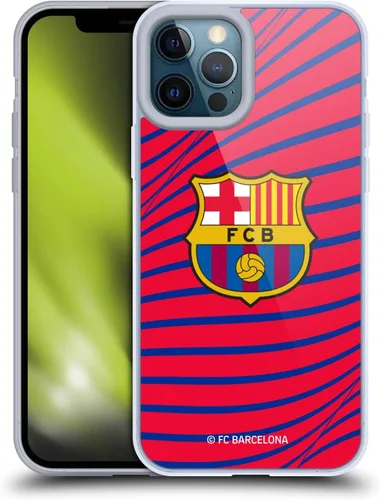 Vista 117 de Head Case Designs Funda de gel suave con licencia oficial del FC Barcelona Barca Crest Graphics [protección de grado militar] compatible con Apple