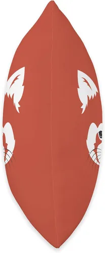 Vista 2 de Cute Red Panda Gift Almohada de panda rojo, 18.0 x 18.0 in, multicolor