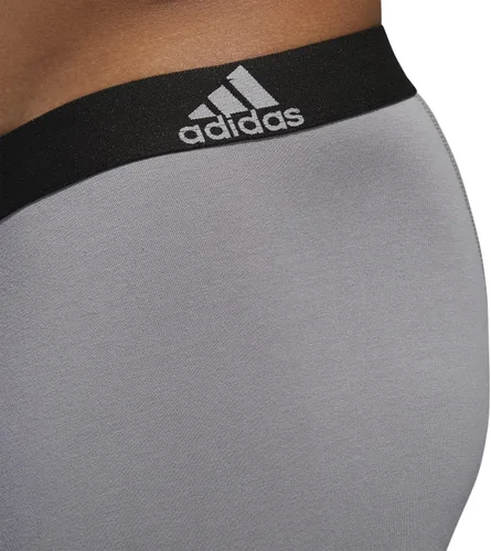 Vista 3 de adidas Calzoncillos tipo bóxer largos de algodón elástico para hombre paquete de 3
