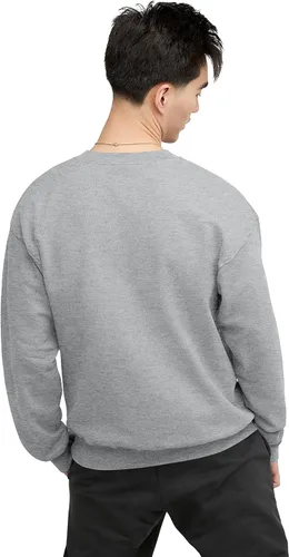Vista 2 de Hanes Sudadera para hombre, sudadera de forro polar pesado, suéter de cuello redondo para hombre