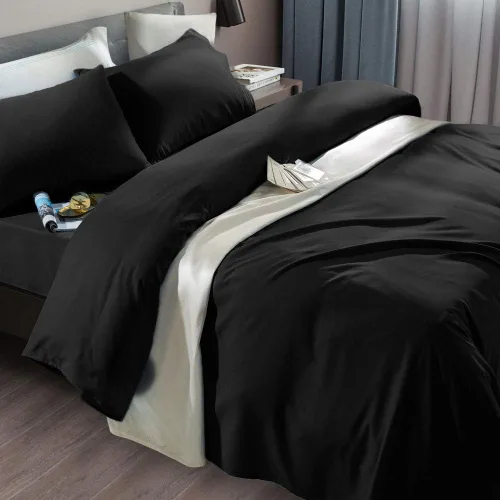Vista 13 de SONORO KATE Juego de sábanas de cama de microfibra súper suave de 1800 hilos, sábanas egipcias de lujo que se ajustan a colchones de bolsillo Beige