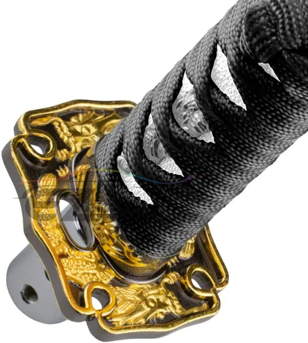 Vista 2 de EZAUTOWRAP Espada Samurai 5.9 pulgadas., 10cm, Negro Blanco