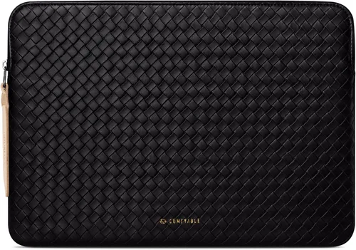 Vista 12 de Comfyable Woven-Look - Funda para laptop de 13 pulgadas y 14 pulgadas, compatible con MacBook Air M5 y MacBook Pro M5 Pro/Max 2026, funda de viaje