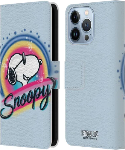 Vista 109 de Head Case Designs Funda de piel con licencia oficial de Peanuts Beach Surf Snoopy Boardwalk Airbrush compatible con Apple iPhone 11