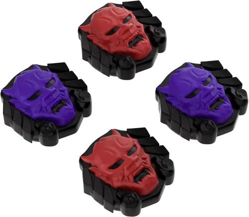 Vista 10 de PlayVital Halloween Thumb Grip Caps for Steam Deck LCD, Silicone Thumbsticks Grips Joystick Caps for Steam Deck OLED - Little Devils