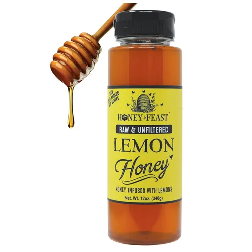Vista 10 de Honey Feast Flower Powered Allergy Blend 10 veces miel, 12 onzas