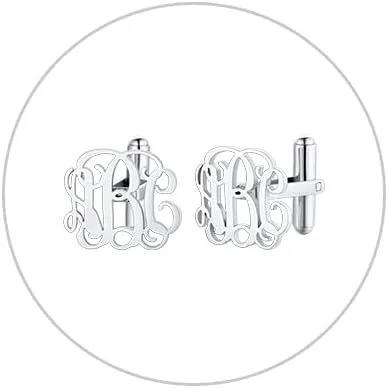 Vista 9 de Supcare Gemelos para hombre, gemelos personalizados para fotosiniciales para hombres, papá, padre, novio, marido, joyería de boda