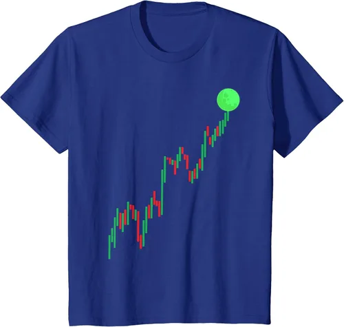 Vista 44 de Cute Stock Trading Design for Men Women Stock Market Trader T-Shirt Asphalt Grey