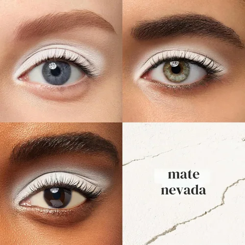 Vista 6 de Julep Sombra de ojos 101 Crème-to-Powder sombra de ojos en barra dúo, brillo perla y nevada mate