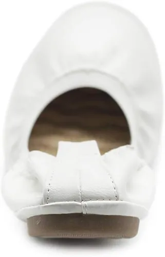 Vista 4 de Ollio Zapato de mujer con cuello de zapato y lengüeta cómoda para ballet