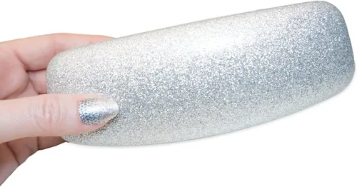 Vista 18 de La original e impresionante caja de gafas de concha dura, para mujer, de Spunky Soul Recubierto por un suave brillo Paño de limpieza