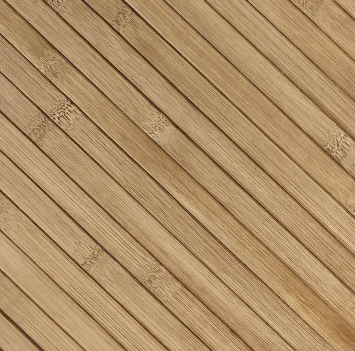 Vista 3 de Paneles de bambú natural – Paneles de revestimiento de pared flexibles para decoración de sala de estar, azulejos de techo y cocinas al aire libre
