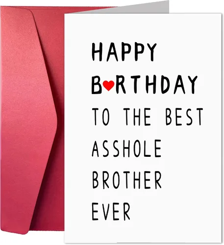 Vista 13 de Divertida tarjeta de felicitación de cumpleaños de diseño único, divertida tarjeta de felicitación para hermanas, madres, amigas, para expresar tus
