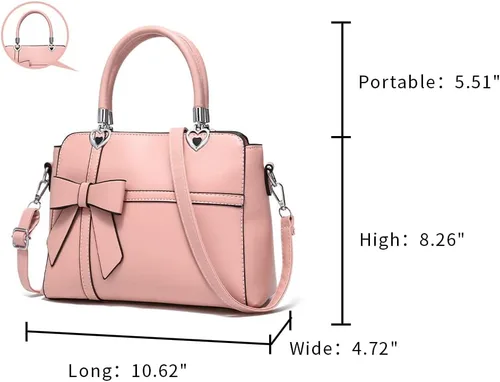 Vista 2 de JHVYF Carteras y bolsos de mano para mujer, bolsos de hombro