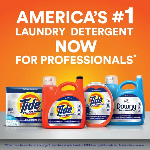 Vista 6 de P&G Professional Tide Powder - Detergente para ropa, aroma original, de un solo uso, 1.4 onzas (caja de 156)