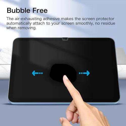 Vista 8 de FINTIE Protector de pantalla para iPad (A16) de 11ª generación de 11 pulgadas (2025), iPad de 10.9 pulgadas (2022), protector de pantalla de vidrio
