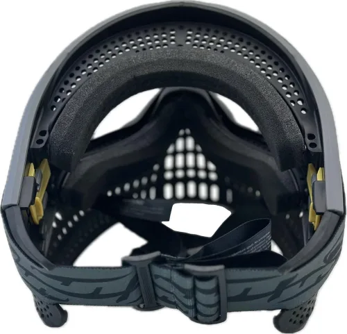 Vista 5 de Empire Axe 2.0 - Marcador de pistola de paintball de competición con paquete de máscara de paintball JT Proflex-X Negro polvo/Negro polvo