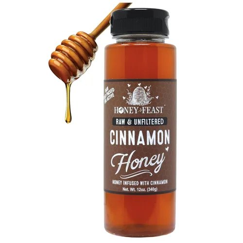 Vista 20 de Honey Feast Flower Powered Allergy Blend 10 veces miel, 12 onzas