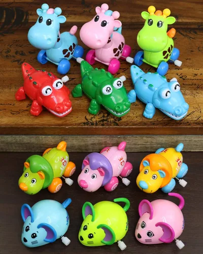 Vista 5 de GIFTEXPRESS 12 juguetes surtidos de animales de zoológico de 3 a 4 pulgadas para recuerdos de fiesta de niños, tamaño perfecto para niños de 3 a 10