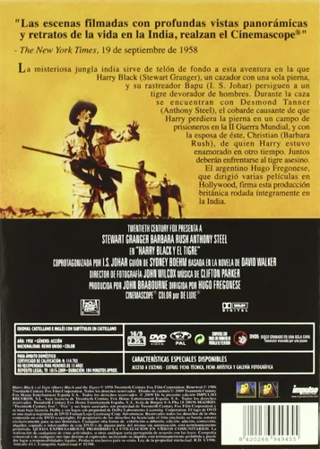 Vista 2 de Harry Black and the Tiger ( Harry Black ) ( Harry Black & the Tiger ) NON-USA FORMAT, PAL, Reg.2 Import - Spain