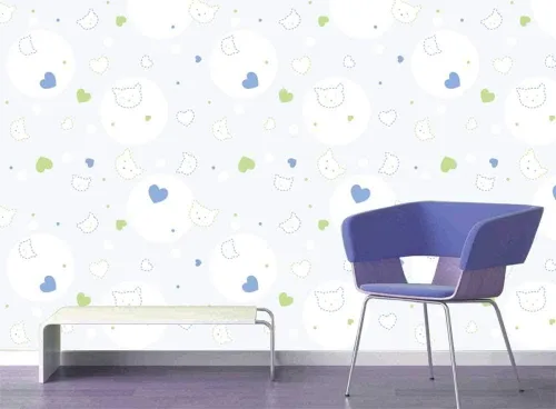 Vista 12 de 45 diseños de papel/mural para pared largo estampado