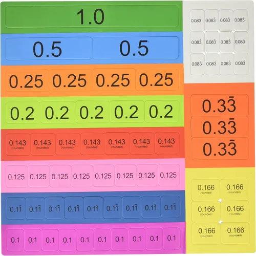 Vista 3 de Didax Recursos educativos Azulejos decimales magnéticos