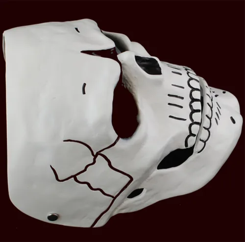 Vista 3 de Gmasking James Bond 007 máscara réplica de calavera para Cosplay