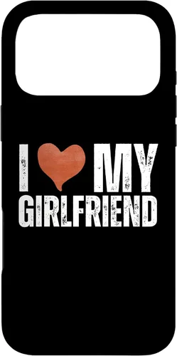 Vista 22 de I Love My Girlfriend I Heart My Girlfriend Funny Retro Case for iPhone 17